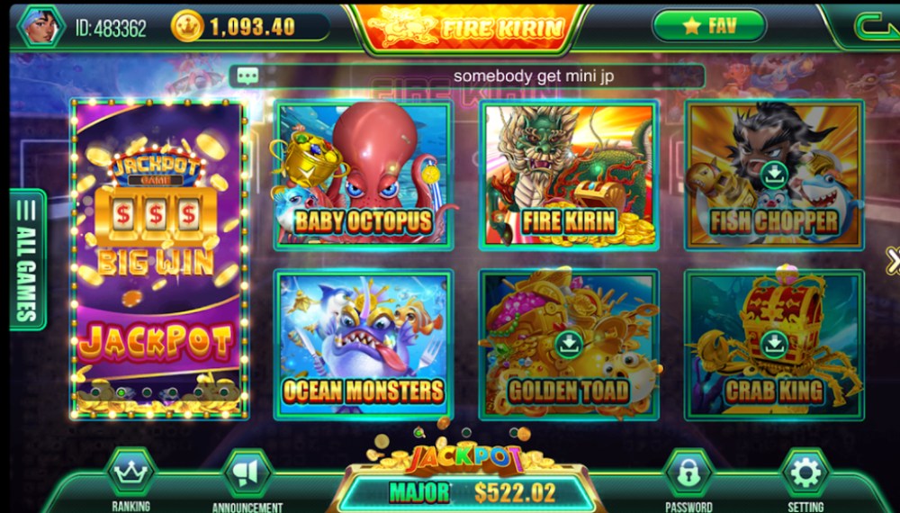 fish table gambling game app