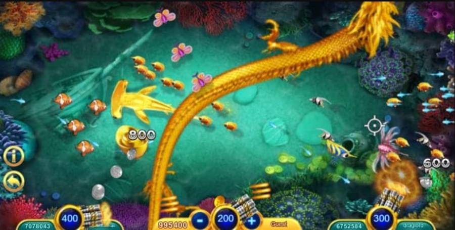 arcade fish shooting games