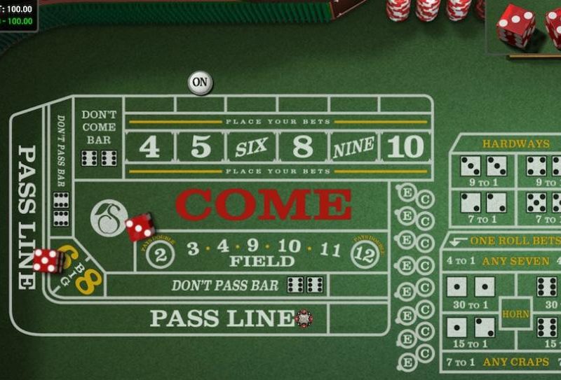 Craps Table: The Complete Guide and Overview